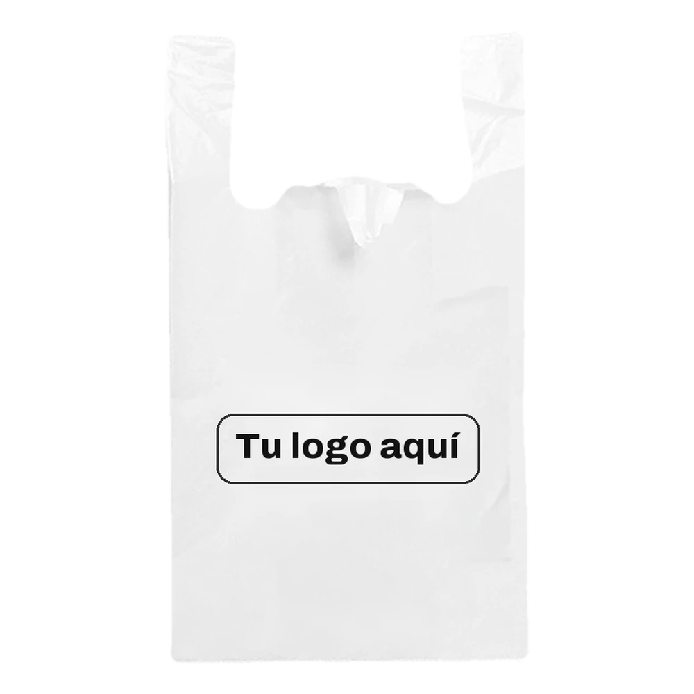 Bolsa camiseta 40×50 compostable de Reem